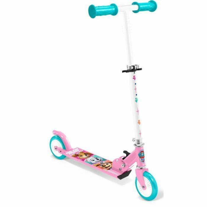 PAW PATROL PAT3496273400420 Patinete Plegable Scooter Infantil Color Rosa | Patín para Niños y Niñas de Stamp 0 PAW PATROL PAT3496273400420 Patinete Plegable Scooter Infantil Color Rosa | Patín para Niños y Niñas de Stamp 0