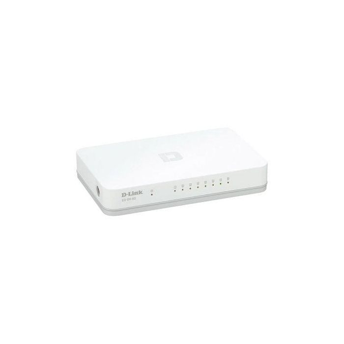 Switch D-Link GO-SW-8G 8 Puertos/ RJ-45 10/100/1000 1 Switch D-Link GO-SW-8G 8 Puertos/ RJ-45 10/100/1000 1