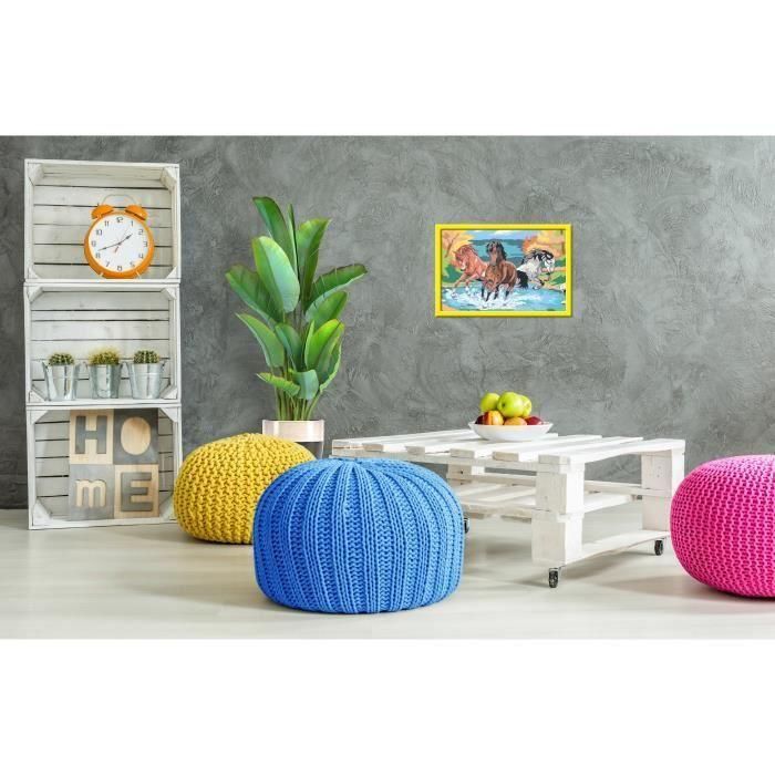 Ravensburger RAV00025846 CreArt Kids Kit para pintar por números - Manada de caballos, 31x21 cm, +9 años 3