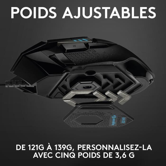 Ratón Logitech 910-005471 Negro 16000 dpi 25600 dpi 3