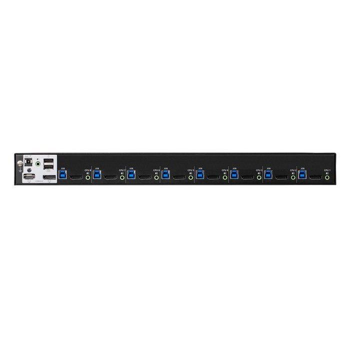 Aten CS19208 KVM Switch de 8 Puertos USB 3.0 DisplayPort 4K DCI HDMI para Control de 8 PCs con Kit Montaje en Rack 1