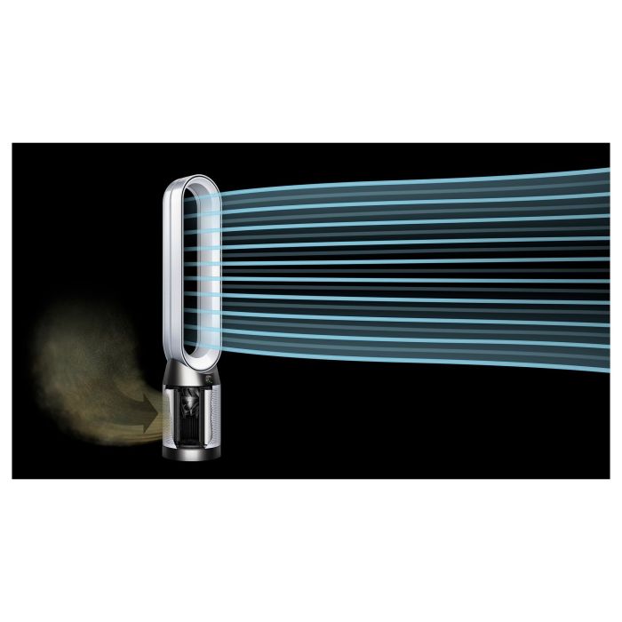 Dyson Purifier Cool Gen1 Purificador de Aire con Ventilador y Calefacción, Filtro HEPA 13, Blanco