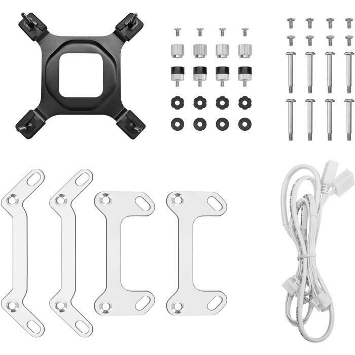 Deepcool AAANW62157 Refrigeración Líquida MYSTIQUE 240 WH ARGB para Procesador - Kit Completo 12 cm 4 Deepcool AAANW62157 Refrigeración Líquida MYSTIQUE 240 WH ARGB para Procesador - Kit Completo 12 cm 4