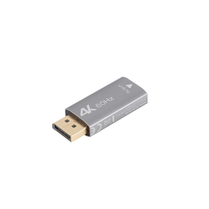 Lanberg AD-DP-HD-01 adaptador de cable de vídeo 0 m HDMI tipo A (Estándar) DisplayPort Plata Lanberg AD-DP-HD-01 adaptador de cable de vídeo 0 m HDMI tipo A (Estándar) DisplayPort Plata