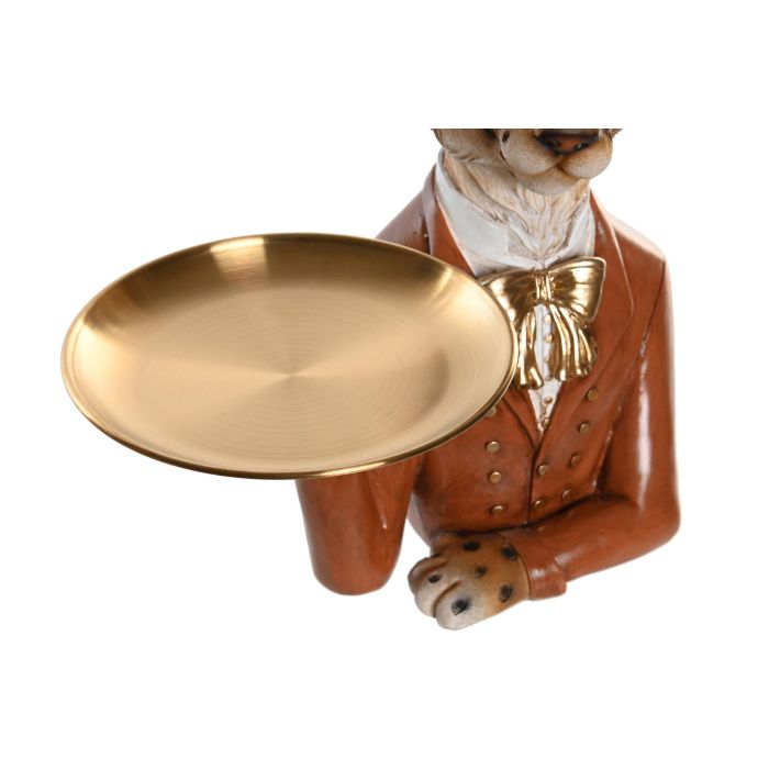 Figura Decorativa DKD Home Decor 17,5 x 11 x 23,5 cm Azul Dorado Marrón Leopardo Colonial (2 Unidades) 2 Figura Decorativa DKD Home Decor 17,5 x 11 x 23,5 cm Azul Dorado Marrón Leopardo Colonial (2 Unidades) 2