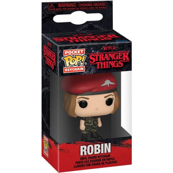 Llavero Pocket POP Stranger Things Hunter Robin 1