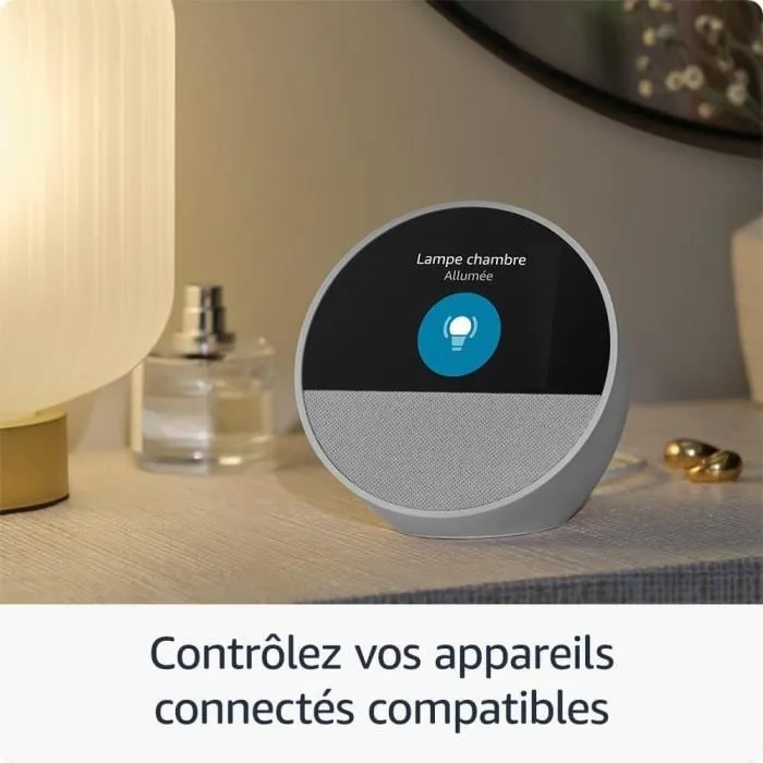 Altavoz Bluetooth Portátil Amazon ECHO SPOT AZUL 3