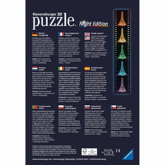 Puzzle 3D Ravensburger Iceland: Kirkjuffellsfoss 216 Piezas 3D 1 Puzzle 3D Ravensburger Iceland: Kirkjuffellsfoss 216 Piezas 3D 1