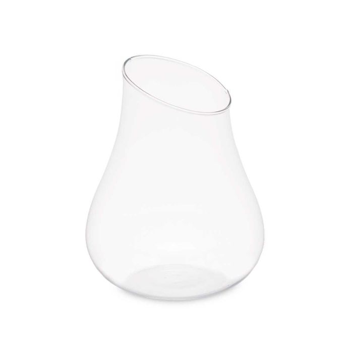 Jarrón Forma Pera 24 cm - Vidrio Transparente - Giftdecor (4 Unidades) 1 Jarrón Forma Pera 24 cm - Vidrio Transparente - Giftdecor (4 Unidades) 1