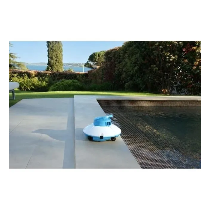 Robopool Frisbee Robot Aspirador para Piscinas de Fondo Plano hasta 5 x 3 m Inalámbrico Batería Litio Autonomía 60 Min 3