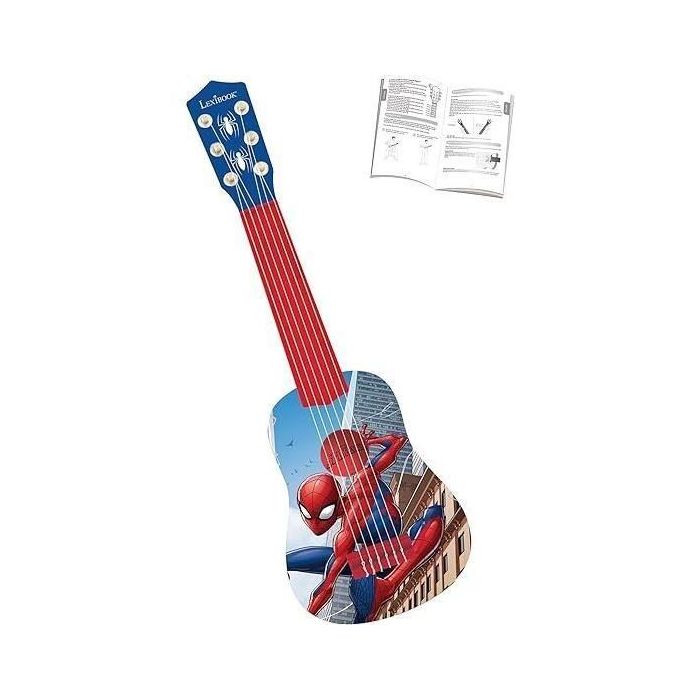 Lexibook - Mi Primera Guitarra Spider-Man - 53cm - Guía de aprendizaje incluida 2