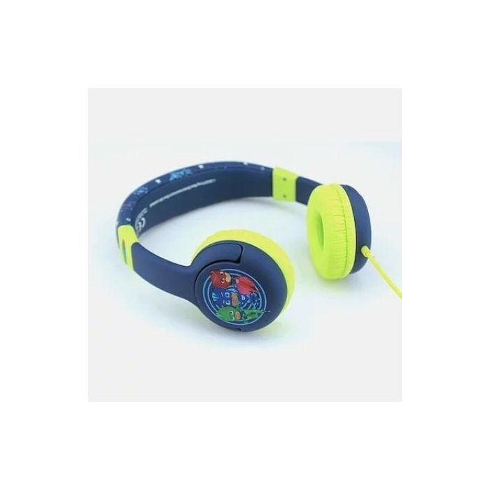 Auriculares Infantiles OTL PJ Masks/ Jack 3.5/ Azules y Verdes 1