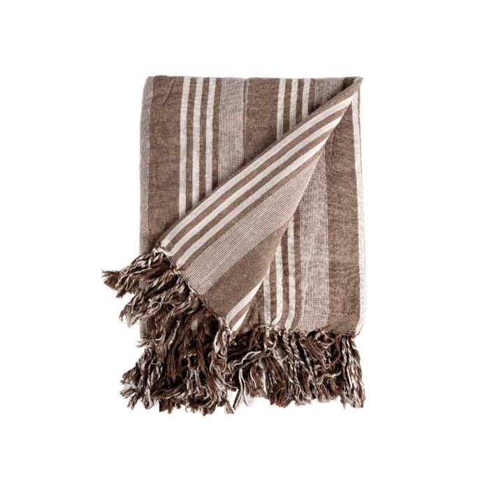 Multiusos Rayas Beige 235x205 cm - Giftdecor - 70% algodón, 25% poliéster (8 Unidades) 1 Multiusos Rayas Beige 235x205 cm - Giftdecor - 70% algodón, 25% poliéster (8 Unidades) 1