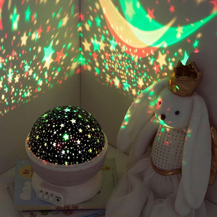 Atmosphera For Kids Luz nocturna decorativa led proyección estrellas, modelo Proyección estrellas 4 Atmosphera For Kids Luz nocturna decorativa led proyección estrellas, modelo Proyección estrellas 4