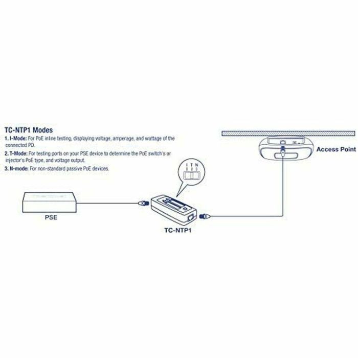 Comprobador Cables de Red Trendnet TC-NTP1 5 Comprobador Cables de Red Trendnet TC-NTP1 5