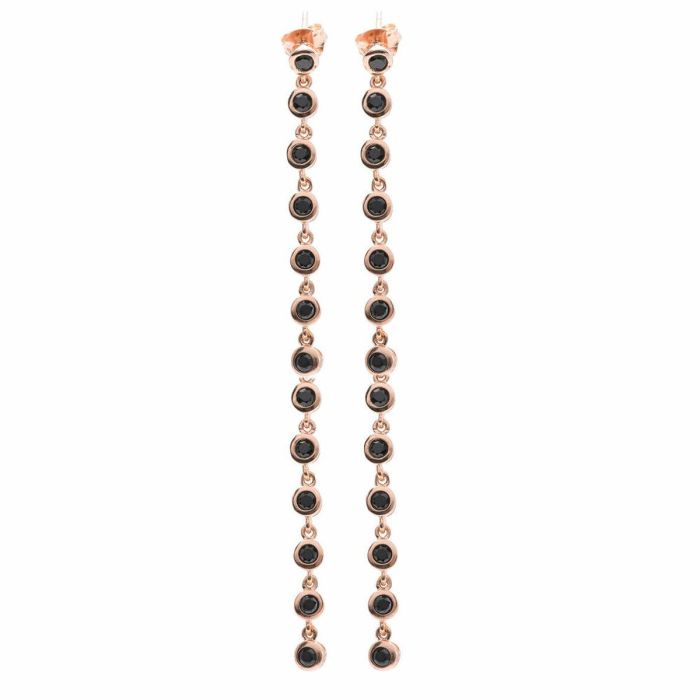 Pendientes Mujer Sif Jakobs E1003-BK-RG 10 cm Pendientes Mujer Sif Jakobs E1003-BK-RG 10 cm