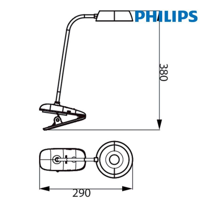 Philips Flexo pinza led 3w 4.000k rosa, 175 lm, tecla táctil atenuación 3 niveles, batería litio 1200 mah, cable usb 2 Philips Flexo pinza led 3w 4.000k rosa, 175 lm, tecla táctil atenuación 3 niveles, batería litio 1200 mah, cable usb 2