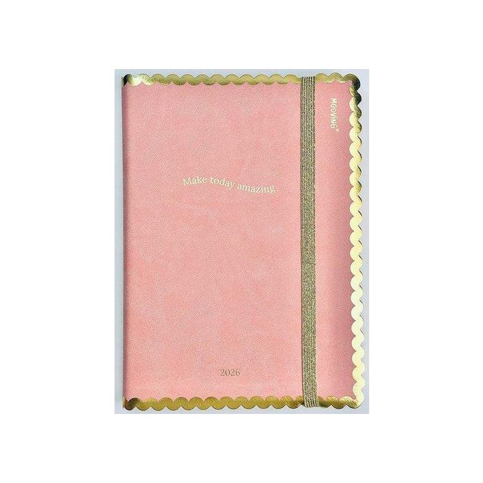 Agenda Anual (2026) Mooving Inspire Cosida Tapa Extra Con Goma 150X210 S/V