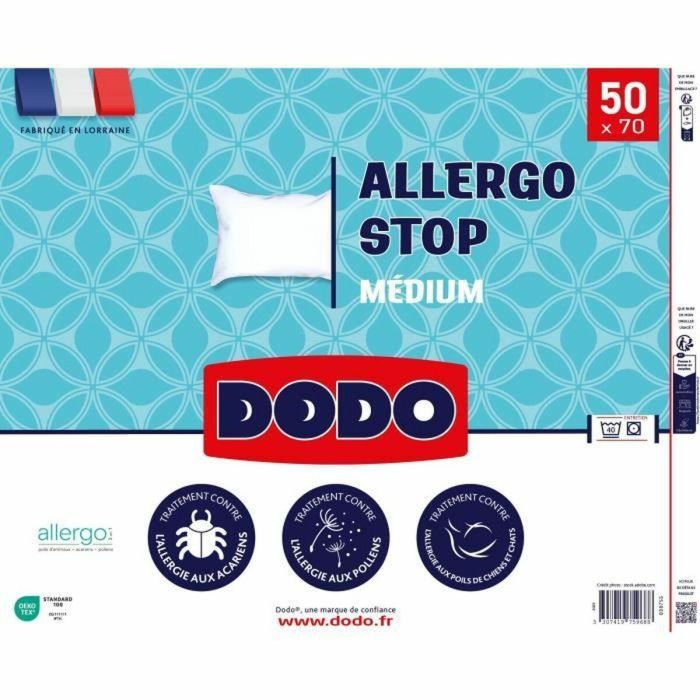 Dodo DOD3307419759688 Almohada Allergo Stop 50 x 70 cm