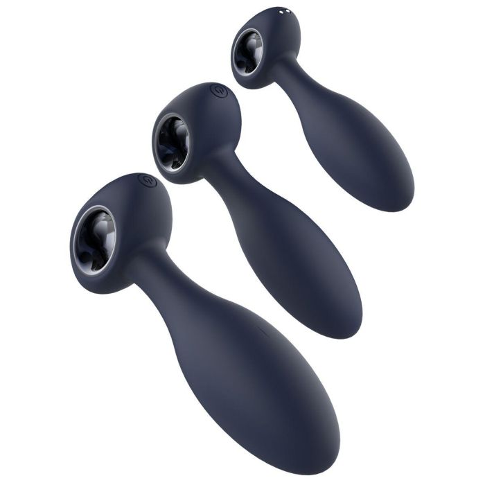 Plug Anal Dream Toys STARTROOPERS  Azul 3 Piezas 8