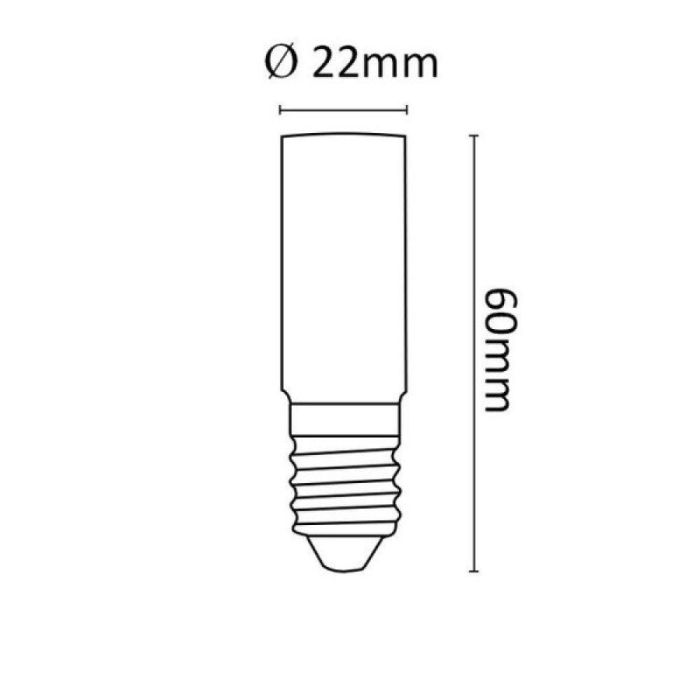 Bombilla LED Asalite E14 3W 340Lm 3000K IP20 [ASAL-0121 2