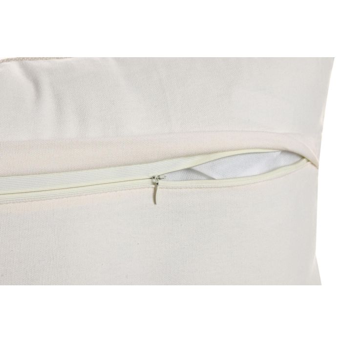 Cojin Boho DKD Home Decor Beige Verde 45 x 45 cm (2 Unidades) 2