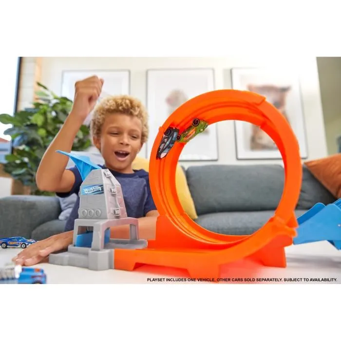 Hot Wheels Champion Loop MATGTV13 - Pista de Autos de Juguete Naranja para Edades 4+