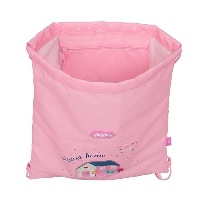 Bolsa Mochila con Cuerdas Glow Lab Sweet home Rosa 26 x 34 x 1 cm 1 Bolsa Mochila con Cuerdas Glow Lab Sweet home Rosa 26 x 34 x 1 cm 1