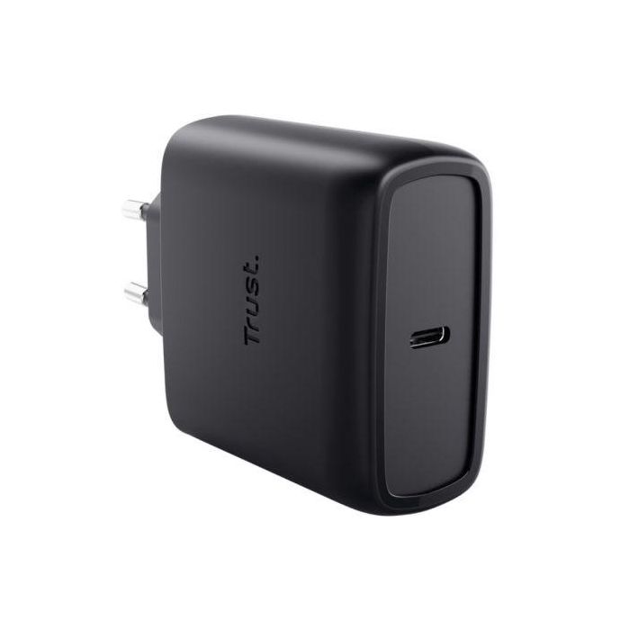 Trust Maxo Cargador de Pared GaN 65W USB-C, 1xUSB-C, Incluye Cable USB-C, 25523 1 Trust Maxo Cargador de Pared GaN 65W USB-C, 1xUSB-C, Incluye Cable USB-C, 25523 1