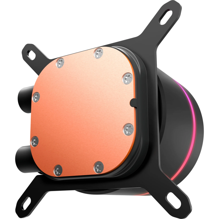 Nzxt Kraken Core Rgb - 360Mm Aio Liquid Cooler With Rgb Cap &Amp; Rgb Core Fan (Black) Rl-Kr36C-B1 2