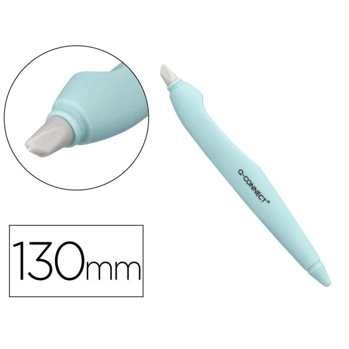 Bisturi Q-Connect Plastico Para Cortar Papel Cuchilla Ceramica Xd-119 Blister 1 Unidad