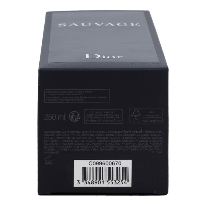 Perfume Hombre Dior 099600670 50 ml 250 ml 2