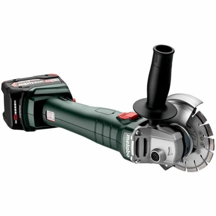 Juego de amoladora angular a batería - METABO - W 18 L 9-125 Quick - 18 V - MetaBOX 165 L 4