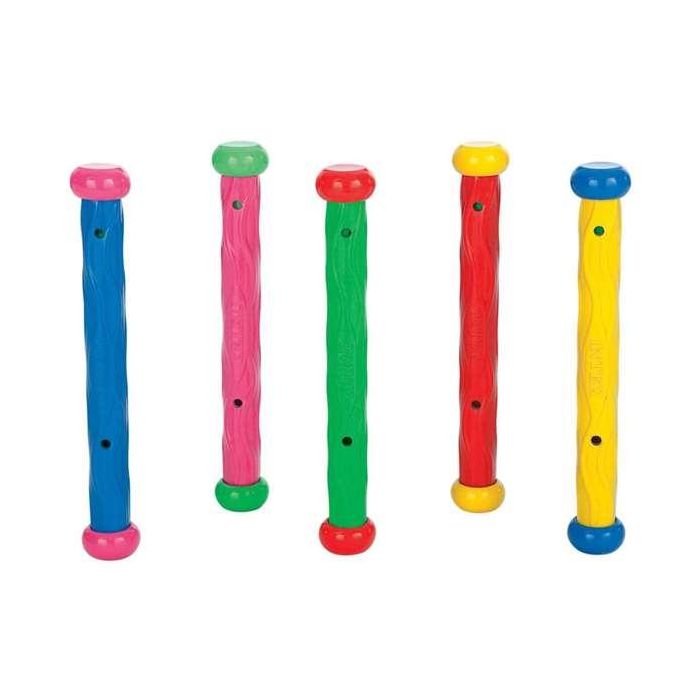 Intex Juegos Acuatico Fun Sticks Blister 5 Piezas Juguete Piscina Infantil PVC 1 Intex Juegos Acuatico Fun Sticks Blister 5 Piezas Juguete Piscina Infantil PVC 1