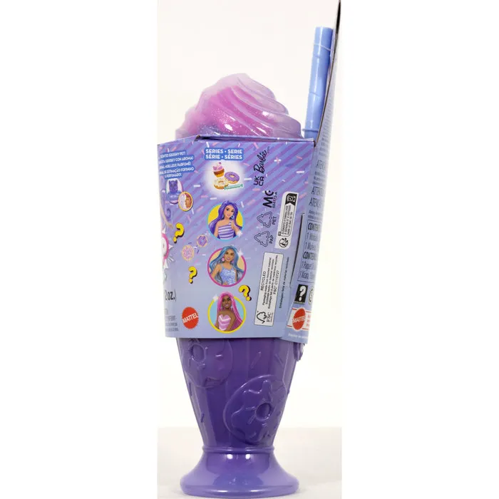 Mattel Barbie Muñeca Sorpresa Pop Reveal con Vaso Morado, Incluye 8 Sorpresas - Modelos Surtidos Mattel Barbie Muñeca Sorpresa Pop Reveal con Vaso Morado, Incluye 8 Sorpresas - Modelos Surtidos