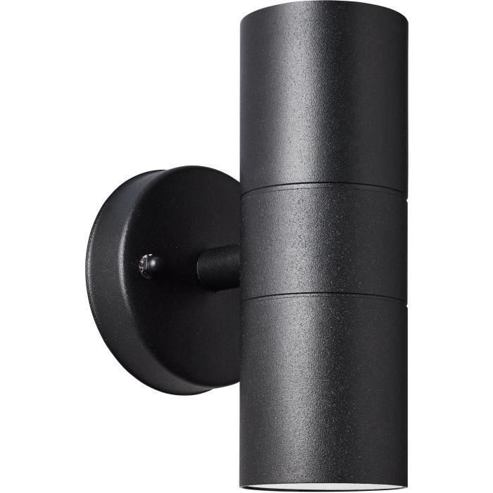 Jandy Applique Descendente 2L, Noir, GU10 Max 18W, Bombilla no incluida 1 Jandy Applique Descendente 2L, Noir, GU10 Max 18W, Bombilla no incluida 1