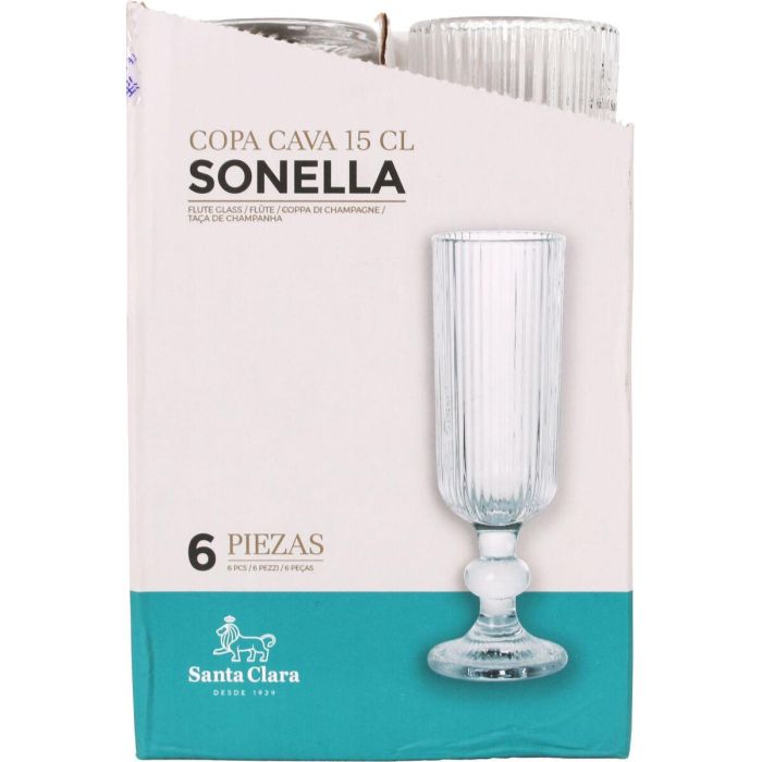 Copa de champán Santa Clara Sonella (36 Unidades) 6