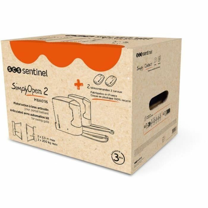 Motor para puerta corredera SCS SENTINEL SimplyOpen 2 24v 3 Motor para puerta corredera SCS SENTINEL SimplyOpen 2 24v 3