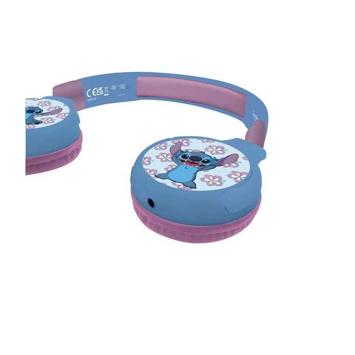 Lexibook Auriculares Inalámbricos Bluetooth Disney Stitch Hpbt010D +3 Años 6 Lexibook Auriculares Inalámbricos Bluetooth Disney Stitch Hpbt010D +3 Años 6