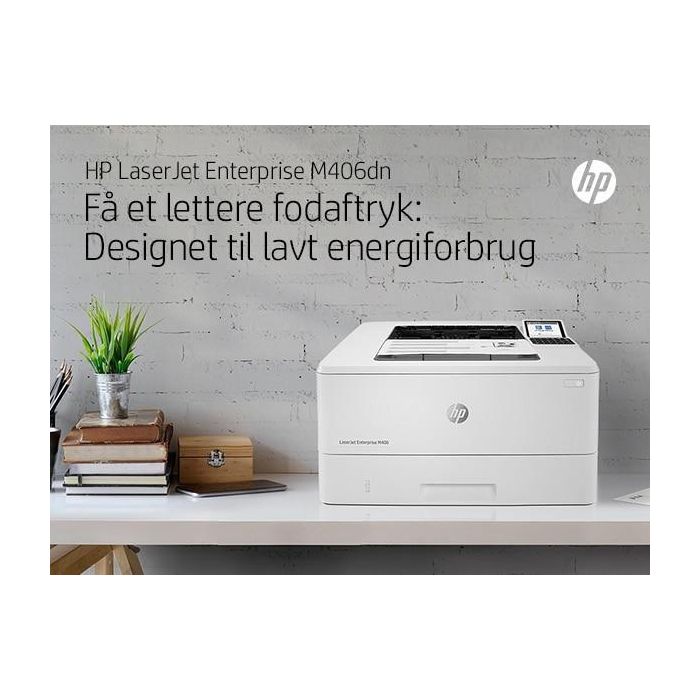 HP LaserJet Enterprise M406DN Impresora Laser A4 38 ppm Red Duplex 48
