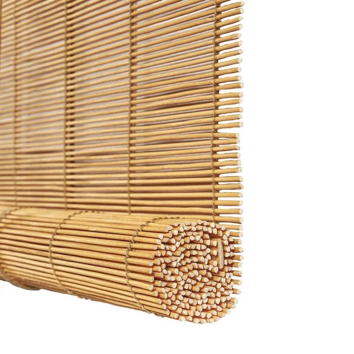 Cintacor Stor enrollable bambú ocre mango 120x175cm - Incluye alcayatas y seguridad infantil 1