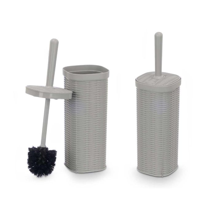 Escobillero Elegance Gris Claro Stefanplast 11X0CM (6 Unidades) 1 Escobillero Elegance Gris Claro Stefanplast 11X0CM (6 Unidades) 1