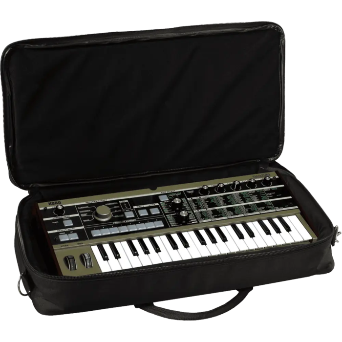 GATOR Funda Teclado Microkorg GKB - Funda Negra para Microteclado con Correa Gator 1