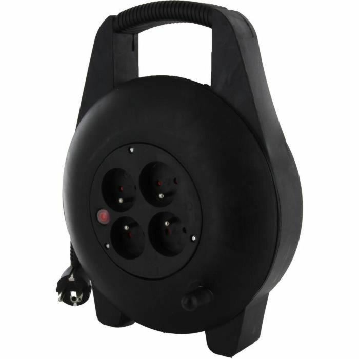 Chacon 89203 Casete Enrollacables Eléctrico / Alargador 4 Tomas 16A, Cable de 15 Metros 3x1.5mm² Estándar FR 1 Chacon 89203 Casete Enrollacables Eléctrico / Alargador 4 Tomas 16A, Cable de 15 Metros 3x1.5mm² Estándar FR 1