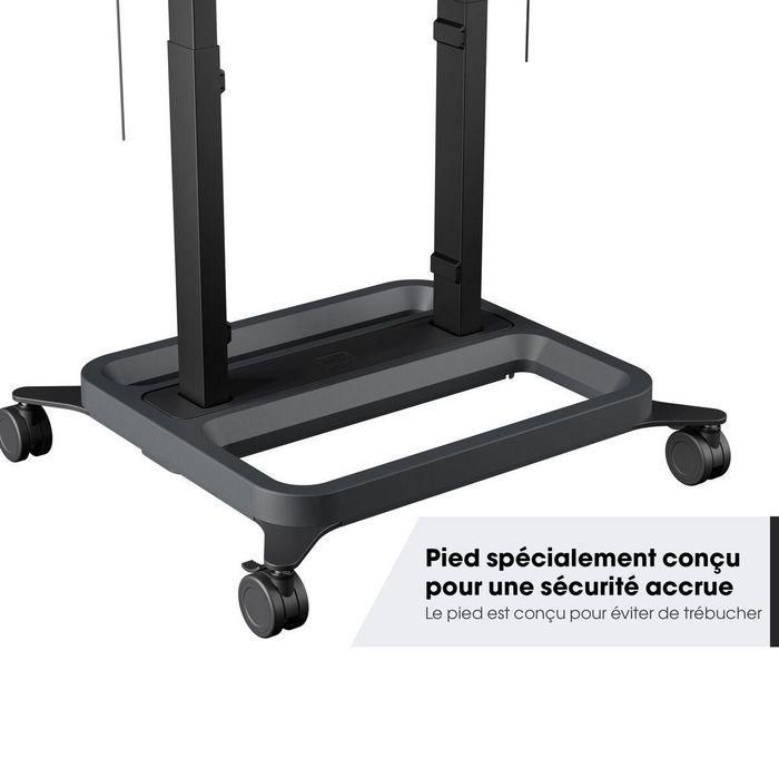 Vogels Carro con Soporte Motorizado para Pantalla RISE5205 Negro para Pantallas de hasta 86" y 120 kg 7