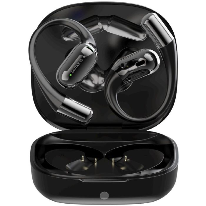4smarts Auriculares Open-Ear Bluetooth SkyBuds AI Screen, negros 1