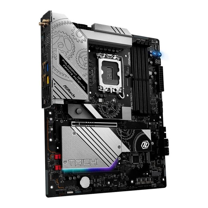 ASRock Z890 Taichi Lite 1851 ATX HDMI/USB-C DDR5 Retail Placa Base para PC con Intel Z890, Socket LGA 1851 y Wi-Fi 7