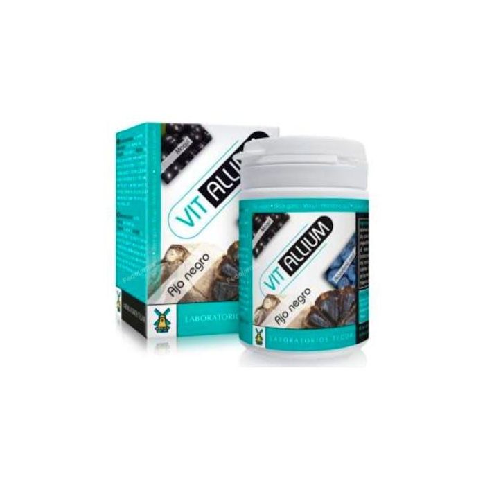 TEGOR Vitallium 30 Comprimidos - Antioxidante para Envejecimiento Saludable con Ajo Negro, Arándano y Maqui