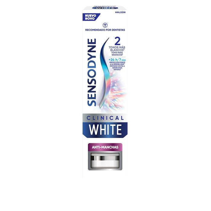 Sensodyne Clinical White Pasta Dental Antimanchas Blanqueadora para Dientes Sensibles 75 ml