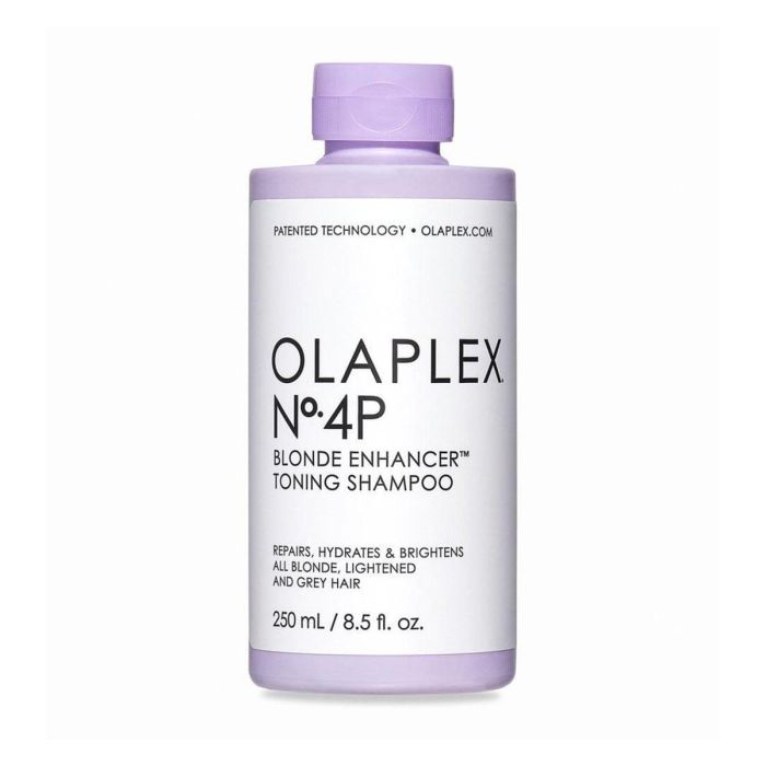 Olaplex Champú Matizador Nº 4P Blonde Enhancer Toning Shampoo Sin Sulfatos 250ml para Cabello Rubio y Tratado
